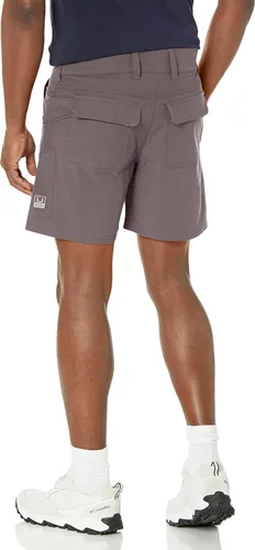 Miniatura 2 de HUK Pantalones cortos de pesca Next Level de 7 pulgadas para hombre, de secado rápido, con protección solar UPF 30+