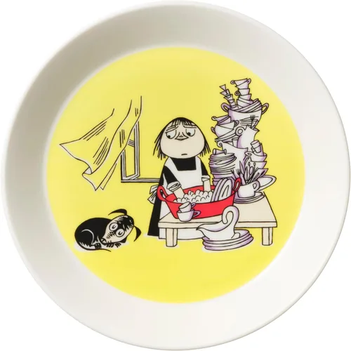 Miniatura 9 de Arabia Moomin Plate 7.48in Fillyjonk, Gris