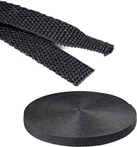 Miniatura 16 de Tubo Termorretráctil Trenzado Negro 2 en 1 Funda de Manguera de Telar de Alambre de Tela Retráctil Automotriz Protector de Gestión (1/2"-15ft)