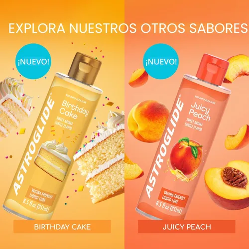 Miniatura 5 de Astroglide - Lubricante personal con sabor a fresa de 8.5 fl oz, lubricante para hombres, mujeres y parejas, sabor delicioso, hipoalergénico, seguro