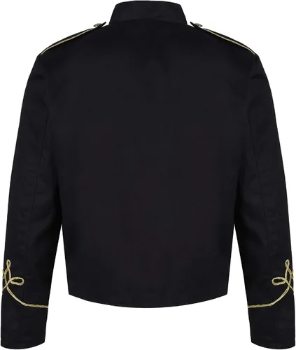 Miniatura 2 de Ro Rox Napoleon Military Drummer Parade - Chaqueta militar Steampunk