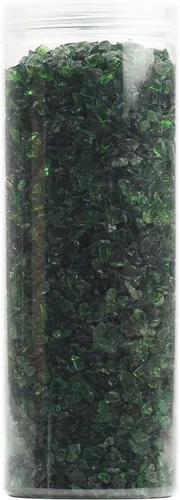 Miniatura 10 de ZenQ Vidrio triturado para manualidades, arte de resina. 1.5 libras Espejo de doble cara