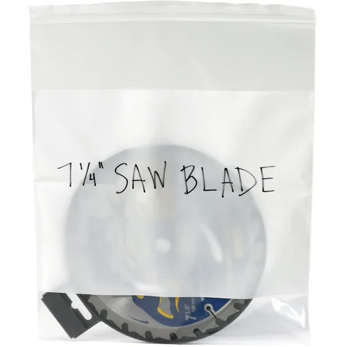 Miniatura 152 de Aviditi Poly Bolsa con cierre hermético blanco, Transparente, 1000 Claro