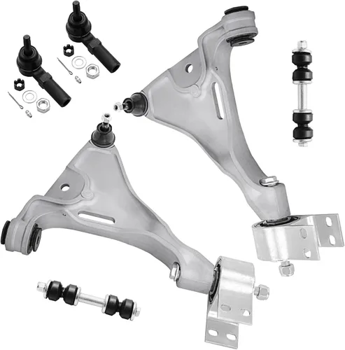 Miniatura 270 de Detroit Axle - Kit de extremo delantero para Chrysler 300 Dodge Charge Challenger 2011-2023, 2 brazos de control inferiores traseros 2 rótulas