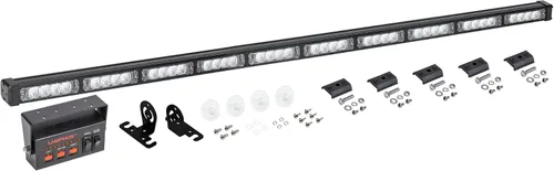Miniatura 9 de LAMPHUS SolarBlast SBLS104 barra de luces LED de alerta de emergencia e indicación de tránsito, 47 pulgadas, 40 W - ÁMBAR AZUL, ámbar / blanco