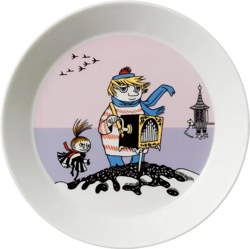 Miniatura 15 de Arabia Moomin Plate 7.48in Fillyjonk, Gris