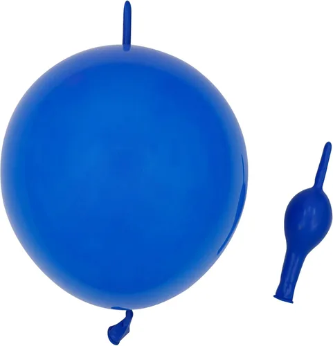 Miniatura 12 de Globos de eslabones de 10 pulgadas, 60 globos de eslabones de látex rosa bebé, 60 piezas para decoración de bodas, cumpleaños, Halloween, Navidad