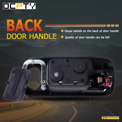 Miniatura 6 de OCPTY Manija de puerta Interior delantera izquierda del lado del conductor de repuesto para Honda Civic 2002-2005 para Honda Civic Manija de puerta