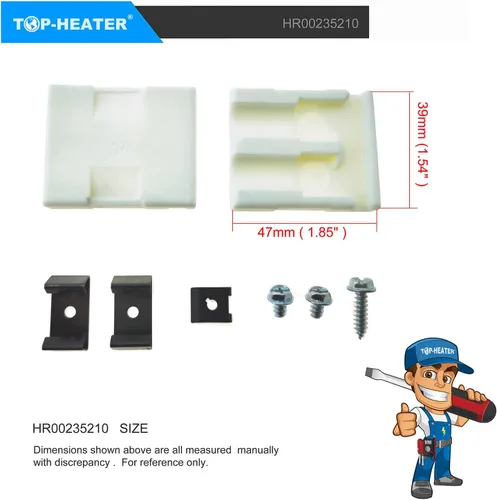 Miniatura 7 de 235210 (WB30X359) Elemento de quemador eléctrico de 6 pulgadas para GE Hotpoint RCA, elemento de superficie de bobina de estufa Reemplazar AH244055