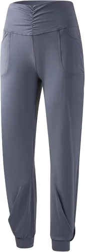 Miniatura 8 de Blaosn Pantalones deportivos fluidos para mujer con bolsillos, pantalones deportivos de yoga, entrenamiento, leggings casuales para descansar, ropa