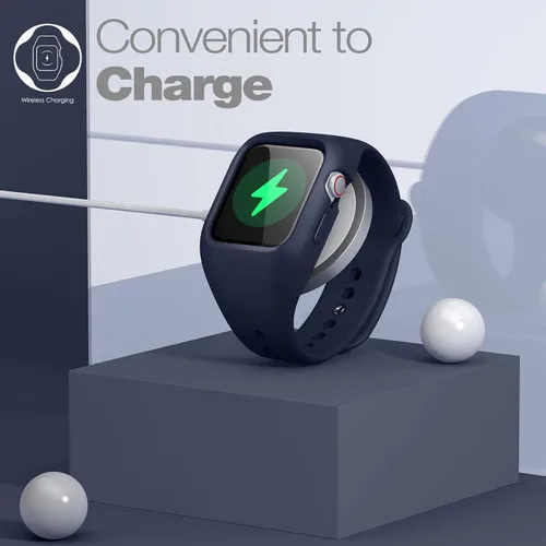 Miniatura 4 de SURITCH Correa deportiva compatible con Apple Watch SE/9/8/7/6/5/4 de 1.575 pulgadas, 1.614 pulgadas, 1.732 pulgadas, 1.772 pulgadas, correa