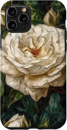 Miniatura 26 de Funda para iPhone 13 Van Gogh Art White Flower White Roses