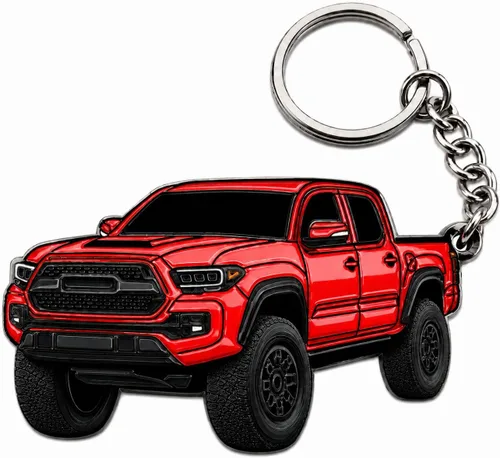 Miniatura 8 de Llavero Tacoma – Accesorios Tacoma 2016-2022 mods 2023 2024 Cool Key Chain Fob Cover 3ª generación Toy Truck