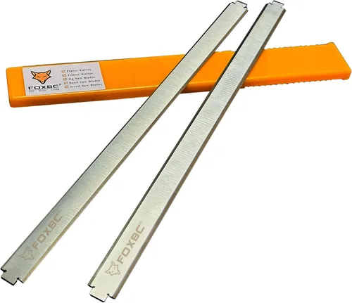 FOXBC Juego de 2 cuchillas cepilladoras de 13 pulgadas para cepilladora Ryobi AP1301, Ridgid AC8630 TP1300, TP13001, TP13002, TP13000