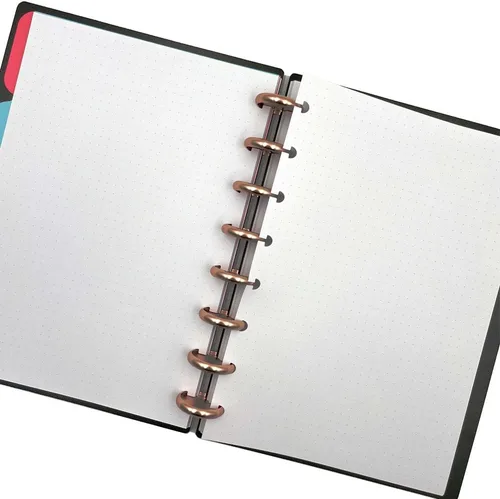 Miniatura 5 de Fromthenon - 11 discos de aluminio de alta calidad de 1.1 pulgadas para cuaderno de disco, anillos de carpeta de discos de expansión Fromthenon