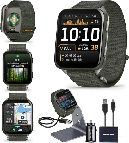 Miniatura 15 de Garmin Venu X1 - Reloj inteligente GPS delgado y ligero, color negro, pantalla AMOLED, funciones avanzadas de salud y fitness, seguimiento