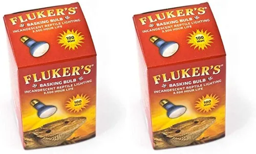 Miniatura 2 de Fluker's Bombillas Reflectoras Incandescentes de Calentamiento para Tanques de Reptiles, Bombillas de Lámpara de Calor para Reptiles para Luz