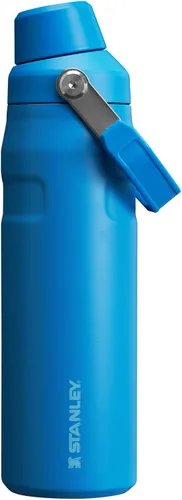 Miniatura 41 de Stanley IceFlow - Botella de agua de flujo rápido, tapa de boquilla en ángulo, ligera y a prueba de fugas para viajes y deportes, acero inoxidable