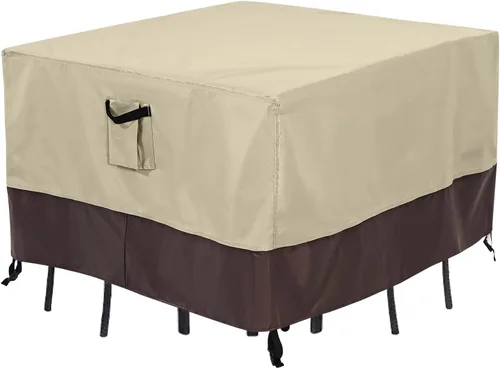 Miniatura 25 de ABCCANOPY Cubierta de Mesa Rectangular Cubierta de Mesa Universal Cubierta de Silla para Exteriores Impermeable y a Prueba de Polvo Resistente al