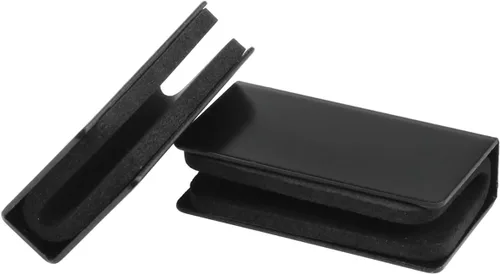 Miniatura 4 de Abrazaderas magnéticas de vidrio de 4 piezas, 1.57 x 0.83 x 0.41 pulgadas, color negro