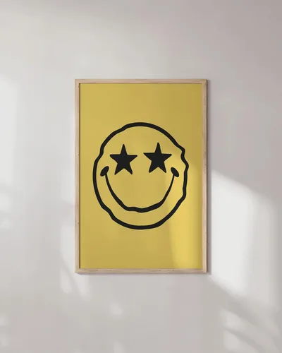 Miniatura 36 de Haus and Hues Arte de pared amarillo – Pósteres estéticos con cita para adolescentes, pósteres estéticos para dormitorio, niñas, impresión artística