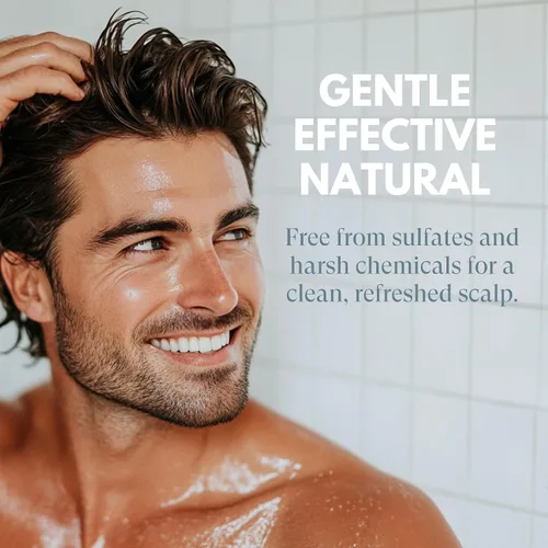 Miniatura 4 de Just Nutritive Champú para el cabello Caballeros El mejor champú hecho para hombres