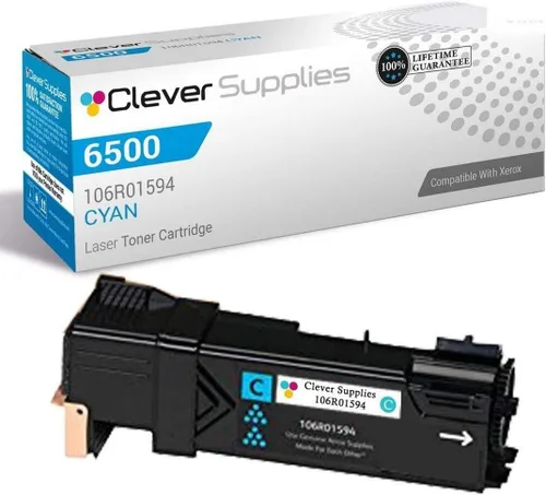 Miniatura 274 de CS compatible Xerox Phaser 6510/WorkCentre 6515 (106r03480) 2 cartuchos de tóner negro para Phaser 6510, WorkCentre 6515 2 negro
