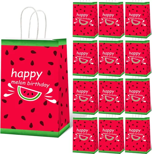Miniatura 18 de gisgfim 12 bolsas de arte de pintura prémium con temática artística de cumpleaños, bolsas de golosinas, suministros de regalo, bolsas de regalo