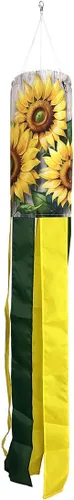 Miniatura 8 de Girasoles a cuadros Verano Windsock 40" L Briarwood Lane
