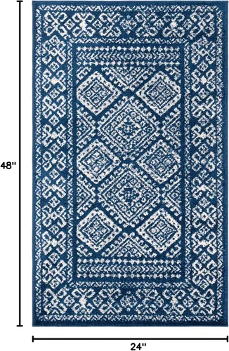 Miniatura 176 de Safavieh - Alfombra decorativa de la colección Tulum, modelo TUL264F, estilo marroquí, bohemio y desgastado, no suelta pelusa, para sala, vestíbulo