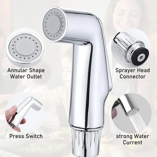 Miniatura 4 de Reemplazo del rociador de fregadero de cocina para Moen 136103C 136103SL, cabezal rociador lateral de cocina y conjunto de manguera (cromado)