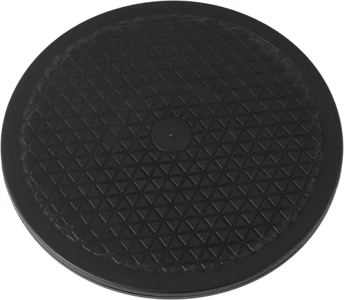 Soporte giratorio de alta resistencia de 12 pulgadas, Lazy Susan con rodamientos de bolas de acero para base de modelo/plantas giratorias/monitor de