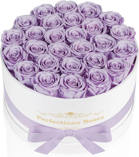 Miniatura 21 de Perfectione Roses 27 Rosas en una Caja, Rosa del Día de la Madre, Flores Preservadas para Ella, Flores para Entrega, Regalos de Cumpleaños