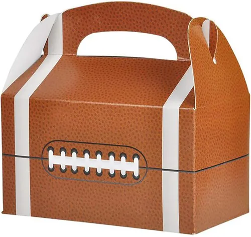 Miniatura 2 de The Dreidel Company Cajas de golosinas deportivas, caja de regalo para niños, regalos de fiesta de cumpleaños, bodas, baby shower, caja de 6.25 x