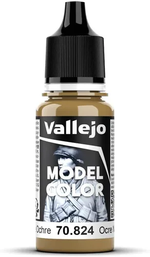 Miniatura 24 de Vallejo - Pintura color carne oscuro, 0.6 fl oz Carne Oscura