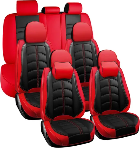 Miniatura 9 de Funda de asiento de auto de 7 asientos para Nissan Pathfinder 2003-2025, fundas de asiento duraderas, resistentes al desgaste, impermeables