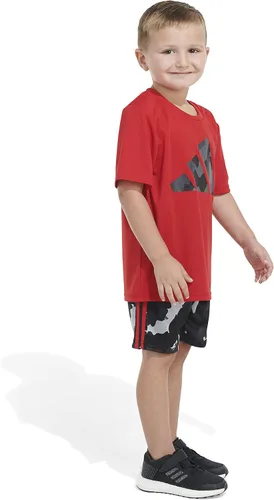 Miniatura 6 de Conjunto de dos piezas de manga corta con estampado "Camo" pantalones cortos a juego