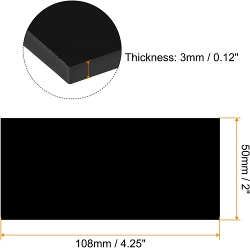 Miniatura 2 de HARFINGTON Pantalla de lente de soldadura 13 vidrio de 2 x 4.25 pulgadas, lente de soldadura de repuesto de vidrio endurecido, placas de filtro
