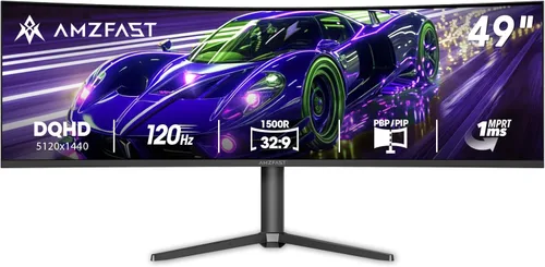 Miniatura 20 de Amzfast - Monitor de juegos de 24 pulgadas 180Hz 200Hz FHD 1080p, monitor de computadora, sincronización adaptativa de 1 ms, 3000:1, pantalla HDR