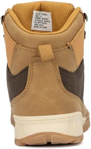 Miniatura 6 de X RAY Footwear Asher Boys Fashion, Classic Combat Faux Leather Ankle-high Boots, Round Toe, Thermoplastic rubber Outsole