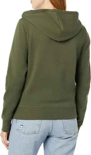 Miniatura 2 de Tienda Essentials Sudadera con capucha de felpa francesa para mujer con cremallera completa (disponible en tallas extragrandes)
