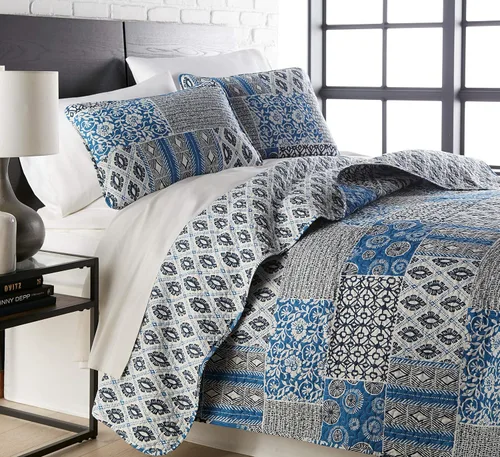 Miniatura 18 de Southshore Fine Living, Inc. Juego de colcha tamaño queen extragrande, colcha suave con dos fundas de almohada a juego