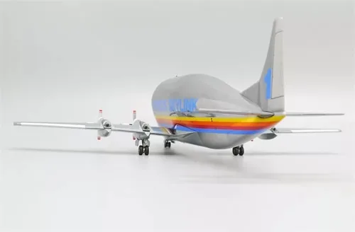 Miniatura 7 de Alas JC para aeronave AERO SPACELINES Super Guppy para Airbus SKYLINK 377SGT F-BTGV 1/200 DIECAST modelo preconstruido