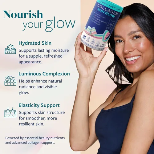 Miniatura 4 de Upsa Nourished Collagen Skin Glow 30 unidades - Complejo Ovoderm® de membrana de huevo con vitamina C, niacinamida y zinc - para piel elástica