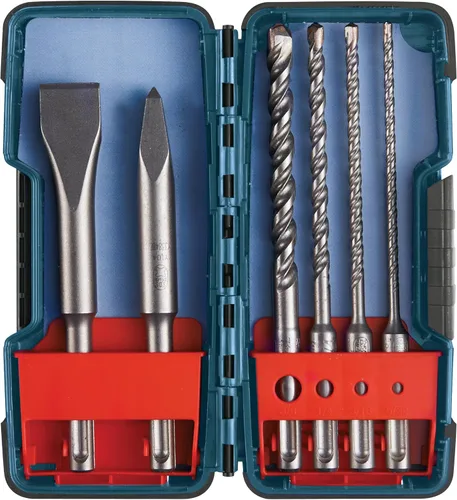 Miniatura 5 de BOSCH GBH2-28L 1-1/8" SDS-plus Bulldog Xtreme Max Martillo giratorio y 6 piezas SDS-plus Juego de brocas comerciales de mampostería SDS-plus