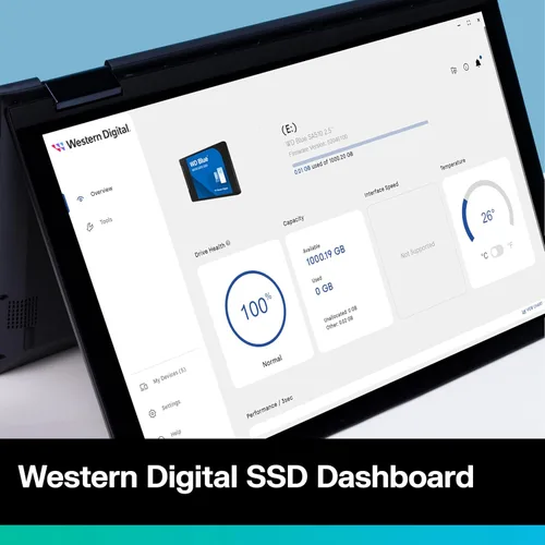 Miniatura 4 de Western Digital 1TB WD Blue SA510 SATA Disco duro SSD interno de estado sólido – SATA III 6 Gb/s, 2.5"/7mm, hasta 560 MB/s – WDS100T3B0A