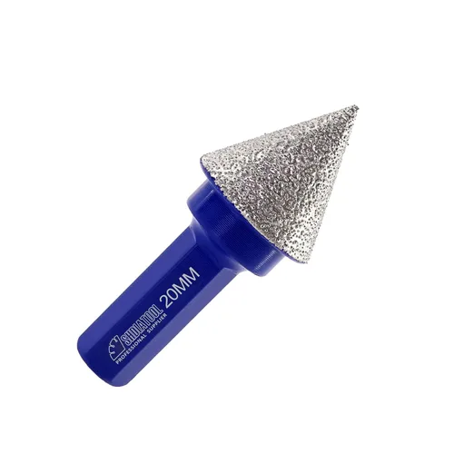 Miniatura 23 de SHDIATOOL Brocas biseladoras de diamante de 1-3/8 pulgadas para agrandar los pedazos de fresado de cerámica del granito del mármol de la teja