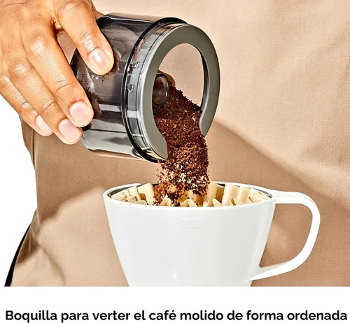 Miniatura 8 de OXO Brew - Molinillo de café cónico compacto