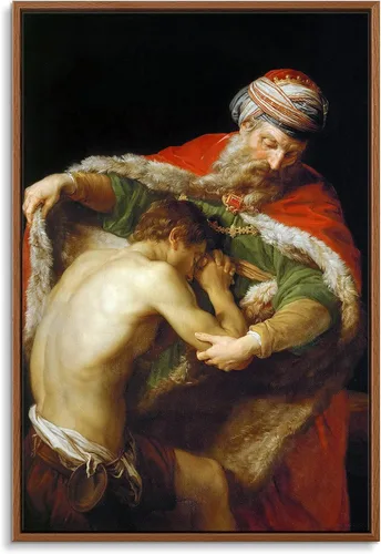 Miniatura 31 de Cuadro en lienzo con marco flotante para pared - El triunfo del cristianismo sobre el paganismo de Gustave Doré - 16 x 24 pulgadas