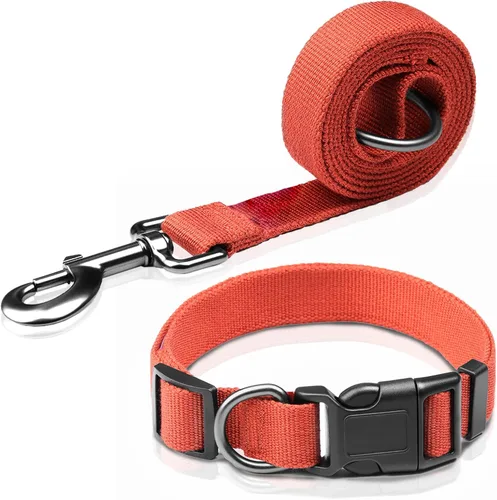 Miniatura 24 de Collar de perro azul para perros pequeños, transpirable, antiolor y suave, cómodo para cachorros de piel sensible, 90% rayón de bambú, hebilla Azul